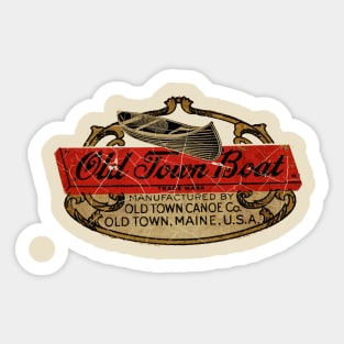 Old Town Boats USA Sticker